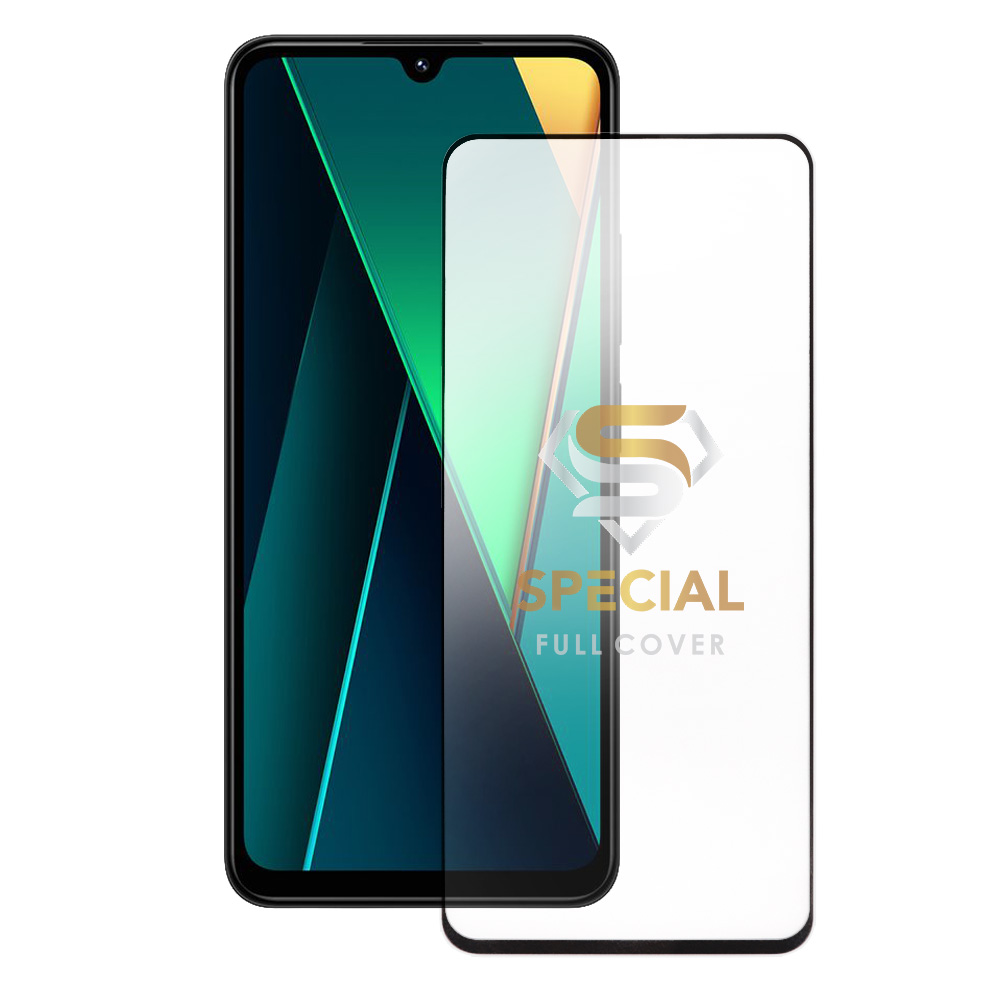 IDOL 1991 TEMPERED GLASS XIAOMI POCO C75/REDMI 14C 4G/REDMI A4/POCO M7 6.88" 9H 0.25mm SPECIAL FULL COVER FULL GLUE BLACK