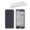 SAMSUNG M21 M215/ M30s M307 ΟΘΟΝΗ+TOUCH SCREEN + LENS + FRAME GH82-21266A BLACK ORIGINAL SERVICE PACK