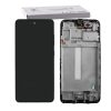 SAMSUNG A25 5G A256 ΟΘΟΝΗ+TOUCH SCREEN + LENS + FRAME GH82-33215A BLACK ORIGINAL SERVICE PACK