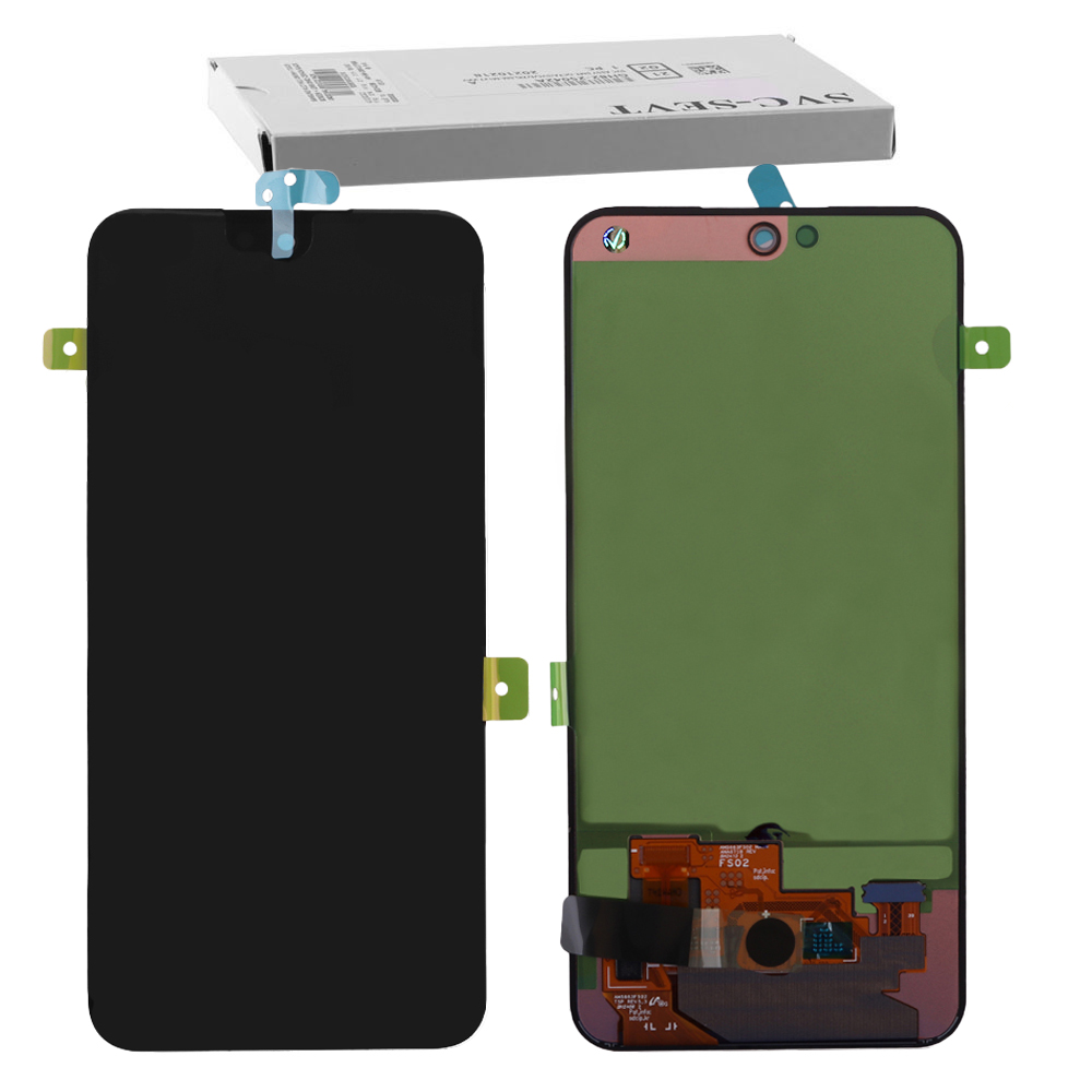 SAMSUNG A55 5G A556 ΟΘΟΝΗ+TOUCH SCREEN + LENS + GH82-34308A BLACK ORIGINAL SERVICE PACK