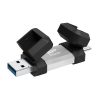 SILICON POWER USB - TYPE C FLASH DRIVE 256GB 200MB/s USB 3.2+OTG C51 200MBps SP256GBUC3C51V1S