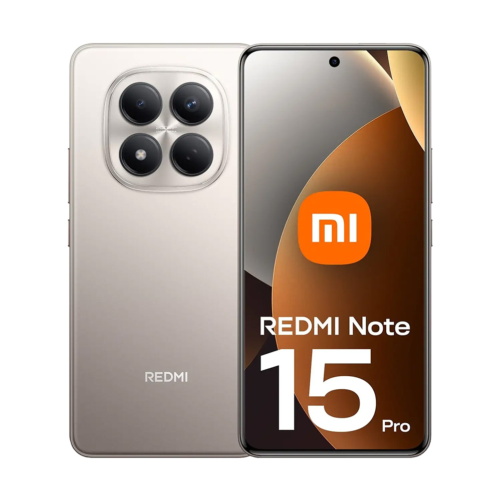 ΚΙΝΗΤΟ XIAOMI REDMI NOTE 15 PRO 4G 6.77" 8GB/256GB DUAL SIM NFC TITANIUM GW