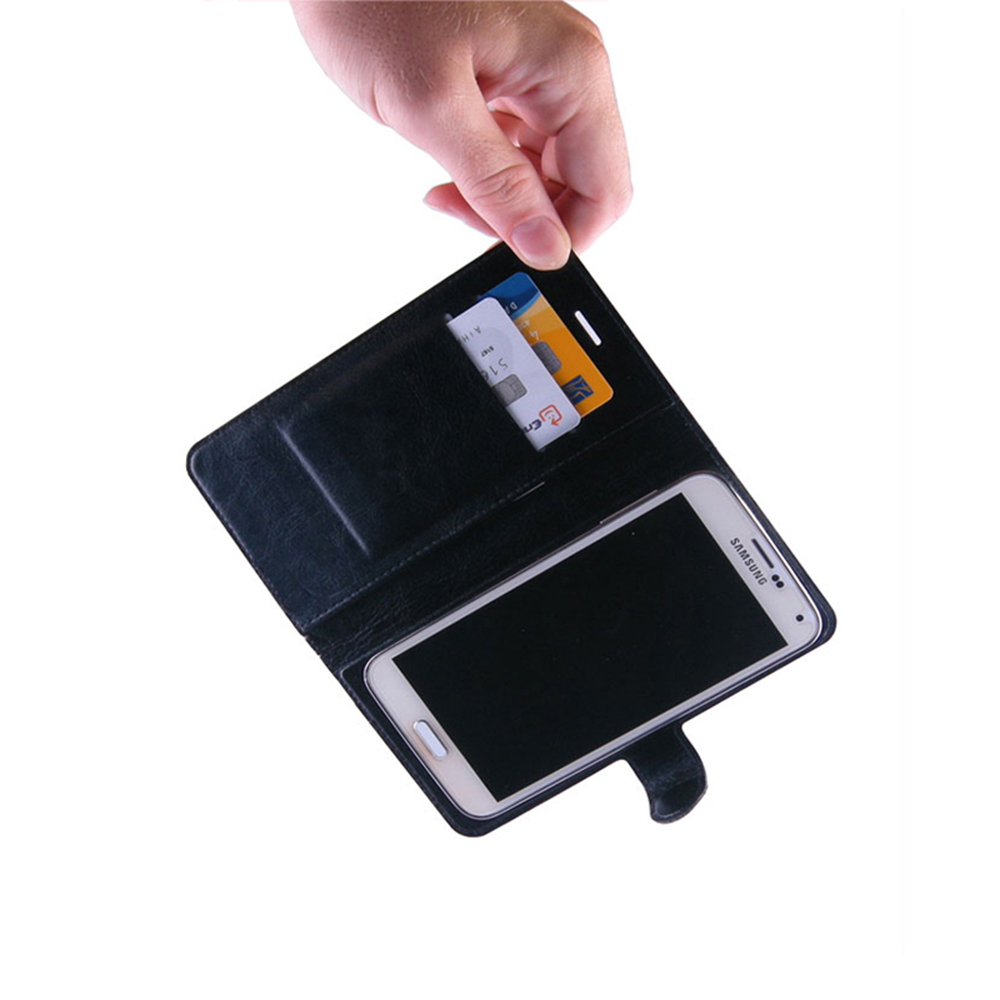 VOLTE-TEL ΘΗΚΗ UNIVERSAL 5.7"-6.3" LEATHER BOOK 3M MAGNET BLACK - Image 2