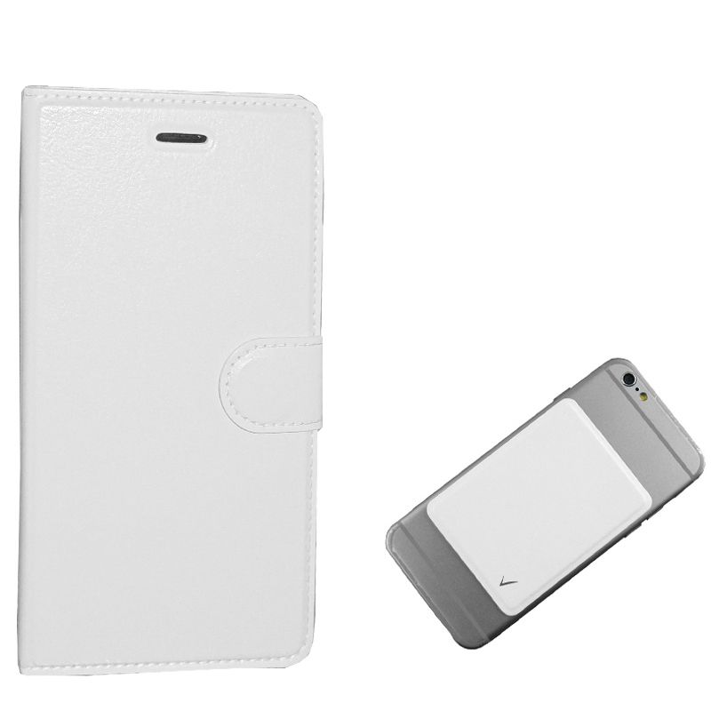 VOLTE-TEL ΘΗΚΗ UNIVERSAL 5.7"-6.3" LEATHER BOOK 3M MAGNET WHITE - Image 5