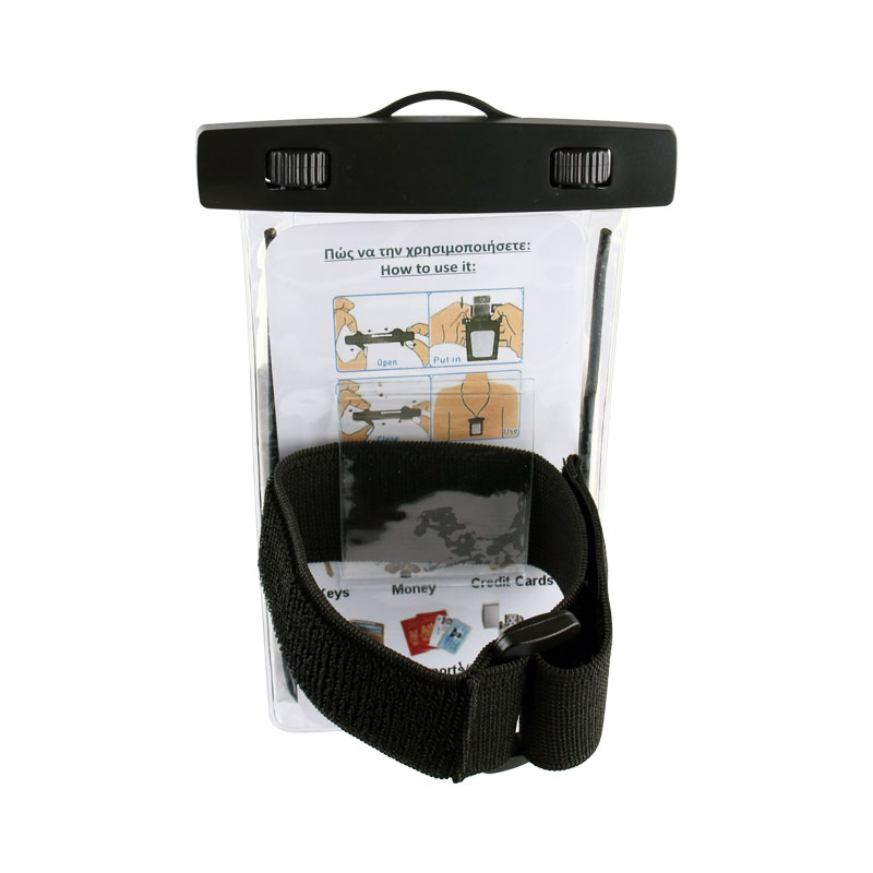VOLTE-TEL ΘΗΚΗ ΑΔΙΑΒΡΟΧΗ 2 IN 1 SPORTS ARMBAND LUMINUS IPX8 30m MAX SIZE 14.2cm x 7.5cm (5.8") BLACK - Image 3