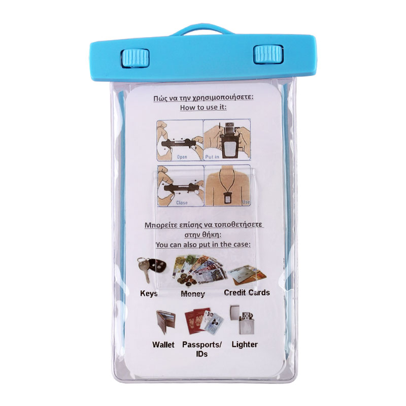 VOLTE-TEL ΘΗΚΗ ΑΔΙΑΒΡΟΧΗ 2 IN 1 SPORTS ARMBAND LUMINUS IPX8 30m MAX SIZE 16.3cm x 8.2cm (6.9") BLUE - Image 5