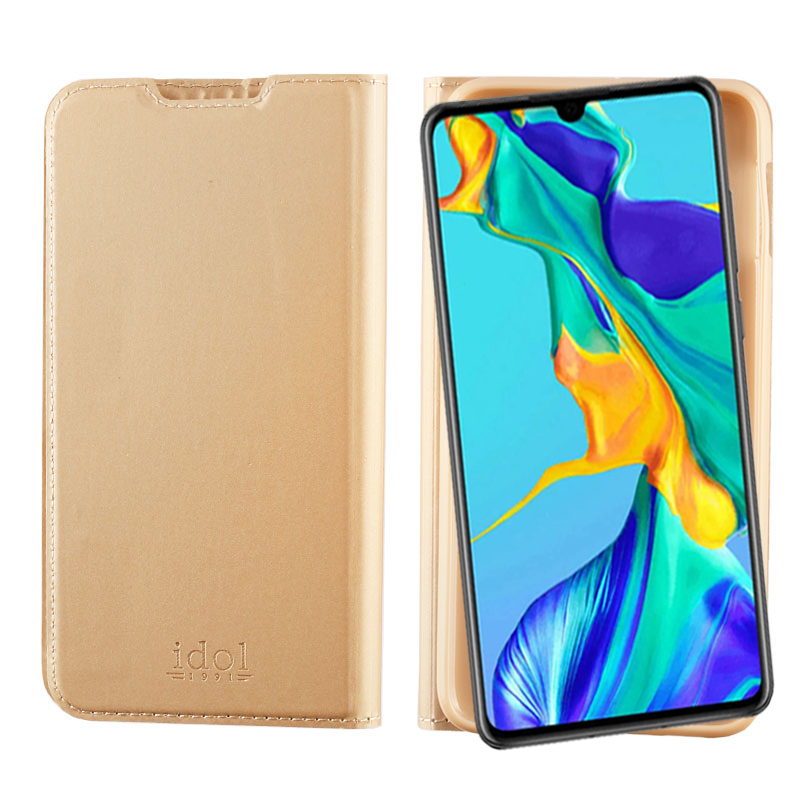 IDOL 1991 ΘΗΚΗ HUAWEI P30 6.1" PRIME MAGNET BOOK STAND GOLD - Image 5