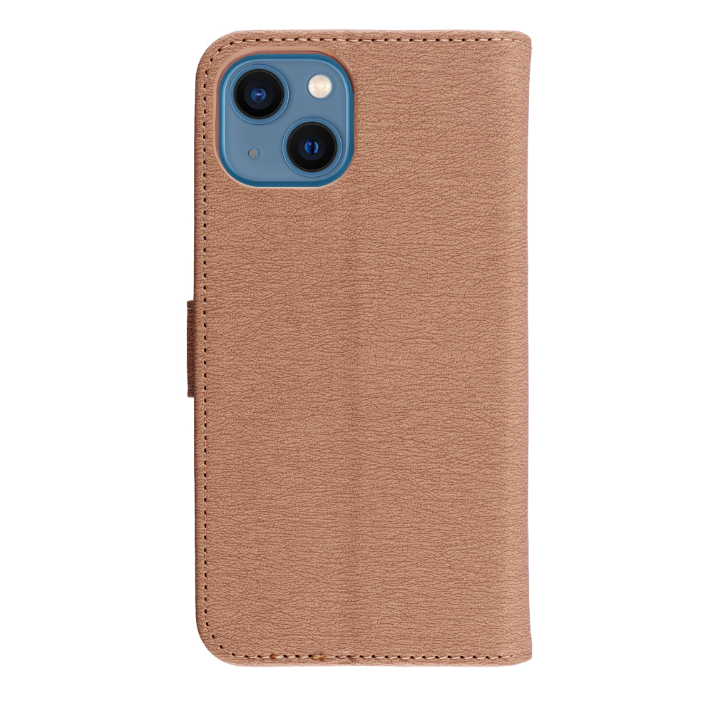 VOLTE-TEL ALLURE ΘΗΚΗ IPHONE 13 6.1in MAGNET BOOK STAND CLIP GOLD - Image 7