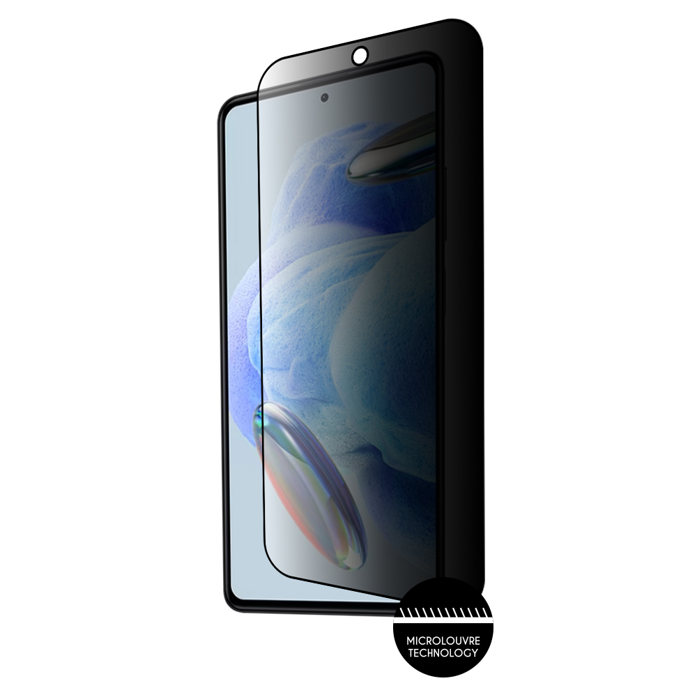 IDOL 1991 PRIVACY ANTISPY TEMPERED GLASS XIAOMI REDMI NOTE 12 PRO 5G 6.67in 9H 0.25mm SEMI CURVED FULL GLUE BLACK - Image 6