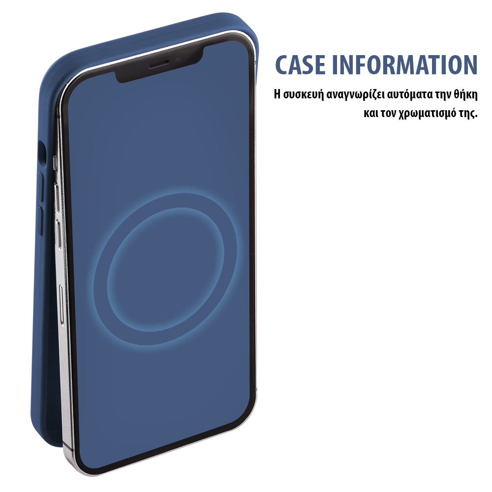 IDOL 1991 ΘΗΚΗ IPHONE 15 6.1" VELVET MAGSAFE TPU CAMERA GUARD BLUE - Image 7