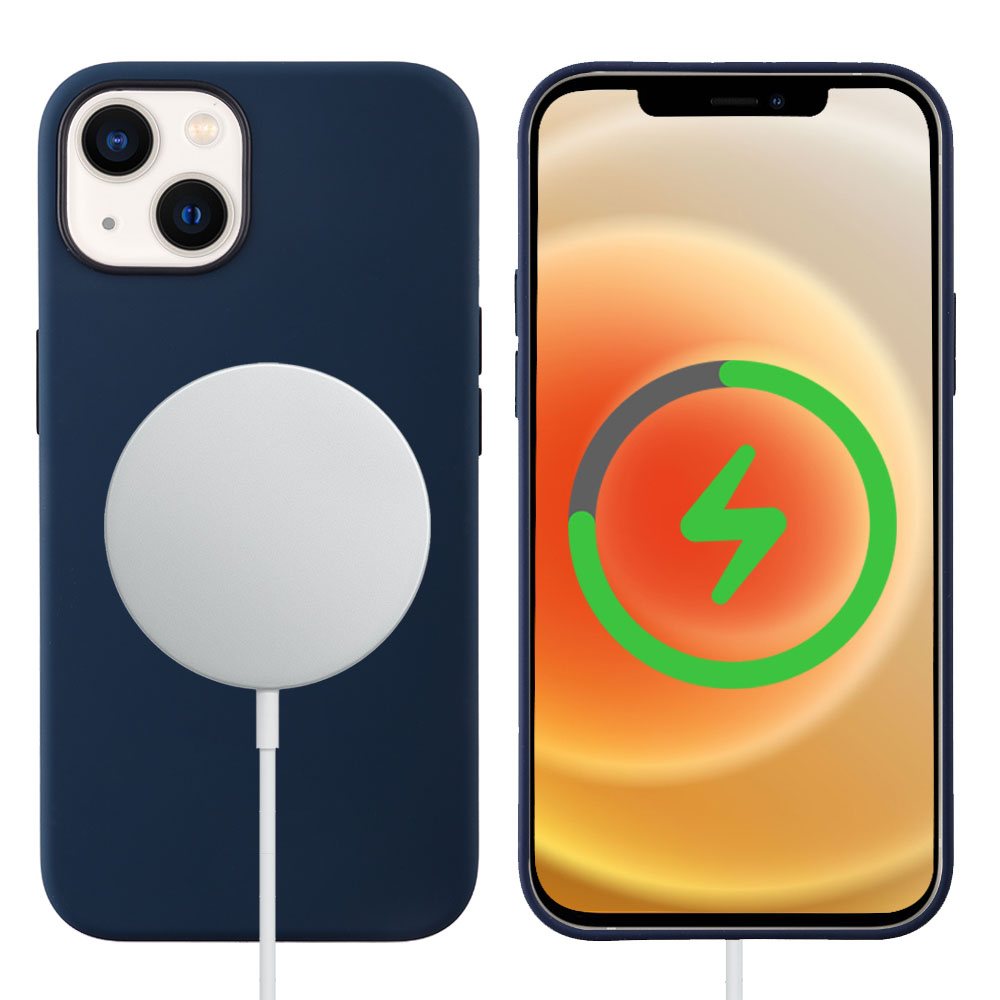 IDOL 1991 ΘΗΚΗ IPHONE 15 6.1" VELVET MAGSAFE TPU CAMERA GUARD BLUE - Image 6