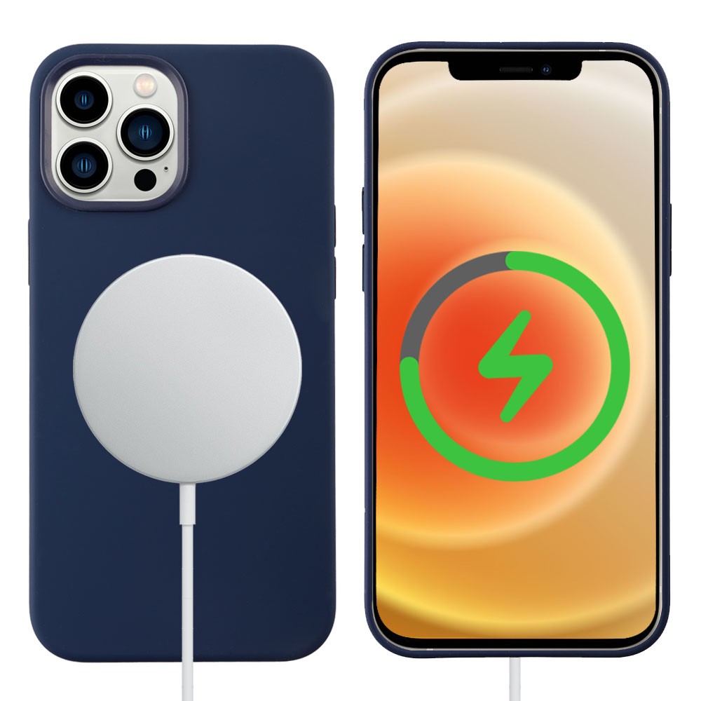 IDOL 1991 ΘΗΚΗ IPHONE 15 PRO MAX 6.7" VELVET MAGSAFE TPU CAMERA GUARD BLUE - Image 6