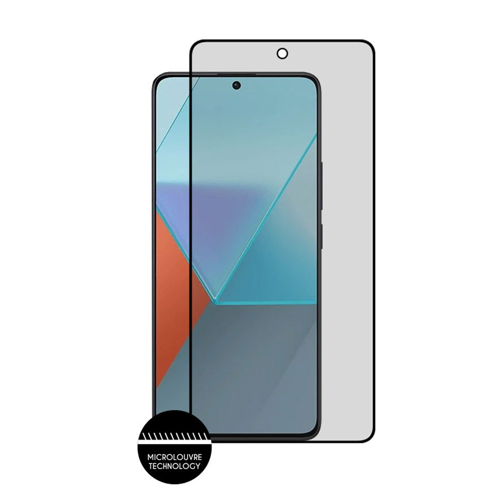 IDOL 1991 PRIVACY ANTISPY TEMPERED GLASS XIAOMI REDMI NOTE 13 PRO 5G 6.67in 9H 0.25mm SEMI CURVED FULL GLUE BLACK - Image 6