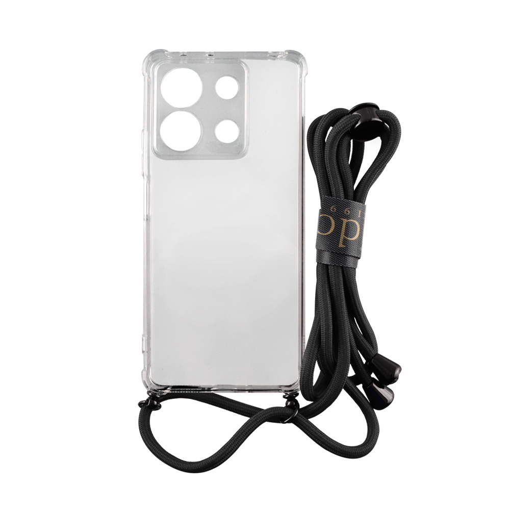 IDOL 1991 ANTISHOCK AIR TPU ΘΗΚΗ XIAOMI REDMI NOTE 13 5G 6.67in WITH STRAP FULL CAMERA PROTECTION ΔΙΑΦΑΝΗ - Image 8