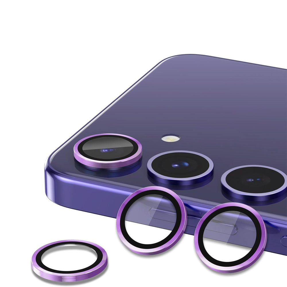 VOLTE-TEL CAMERA GLASS COVER SAMSUNG A05s 4G A057/F14 4G E145 6.7in 9H 0.30MM EASY APPLICATION PURPLE - Image 4