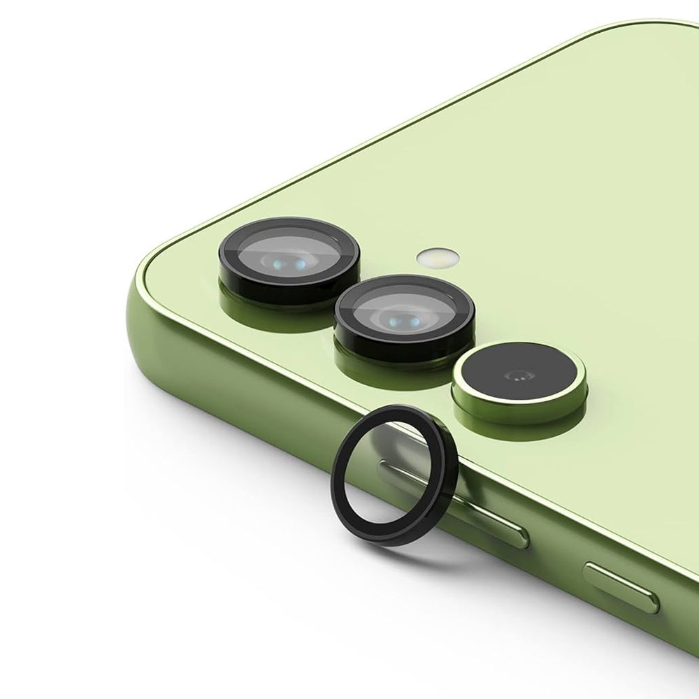 VOLTE-TEL CAMERA GLASS COVER SAMSUNG A55 5G Α556 6.6" 9H 0.30MM EASY APPLICATION GREEN - Image 4