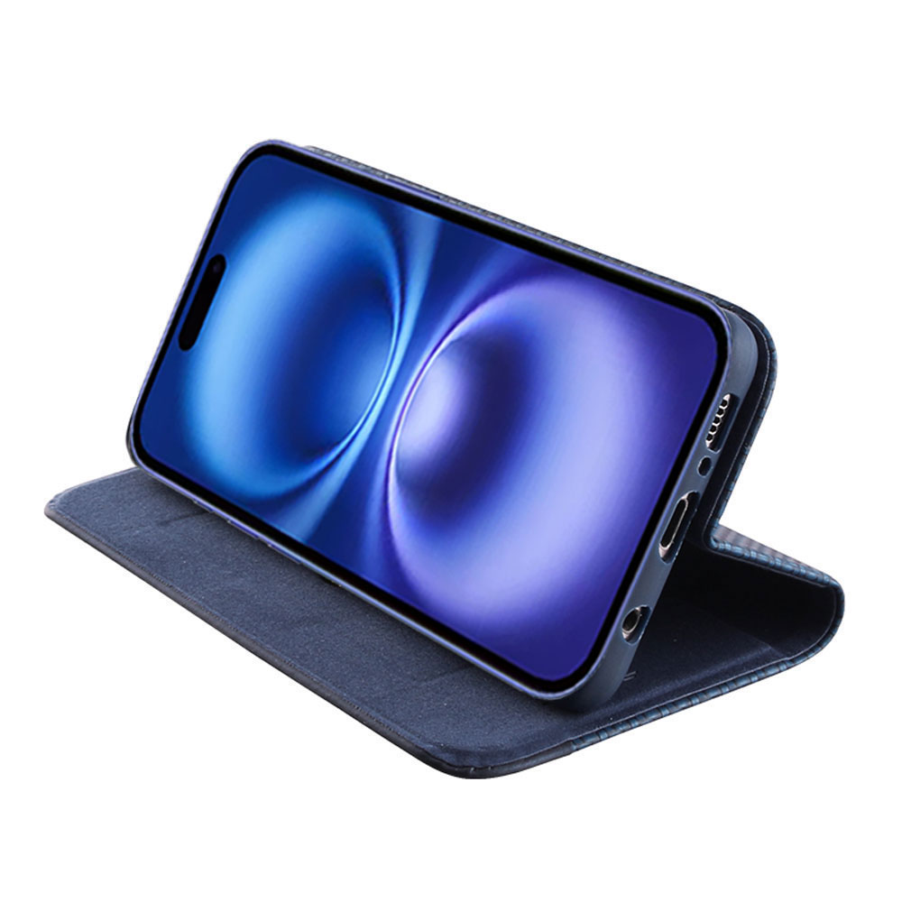 IDOL 1991 ELITE ΘΗΚΗ IPHONE 16 6.1in ANTI-RFID BOOK STAND BLUE - Image 4
