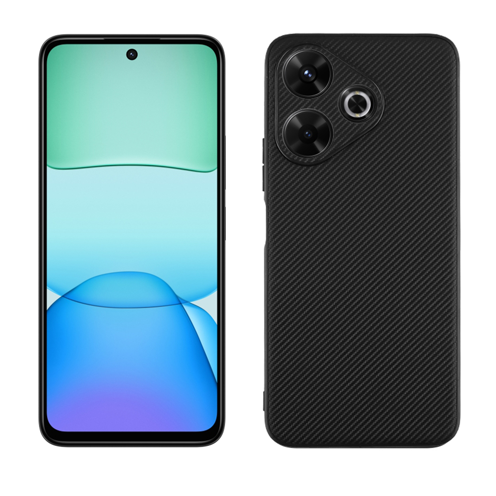 VOLTE-TEL CARBON LIFT ΘΗΚΗ XIAOMI REDMI 13/POCO M6 4G 6,79in FULL CAMERA PROTECTION BLACK - Image 5