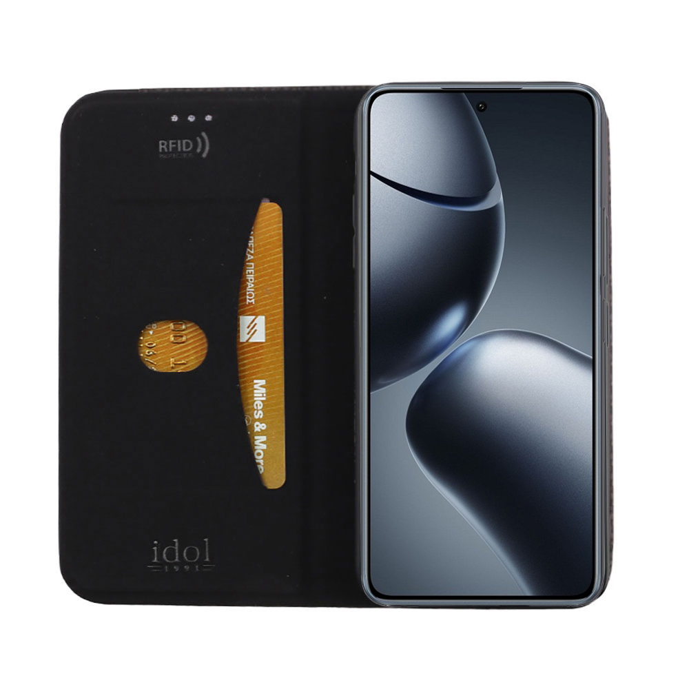 IDOL 1991 ELITE ΘΗΚΗ XIAOMI 14T 5G 6.67in ANTI-RFID BOOK STAND BLACK - Image 7
