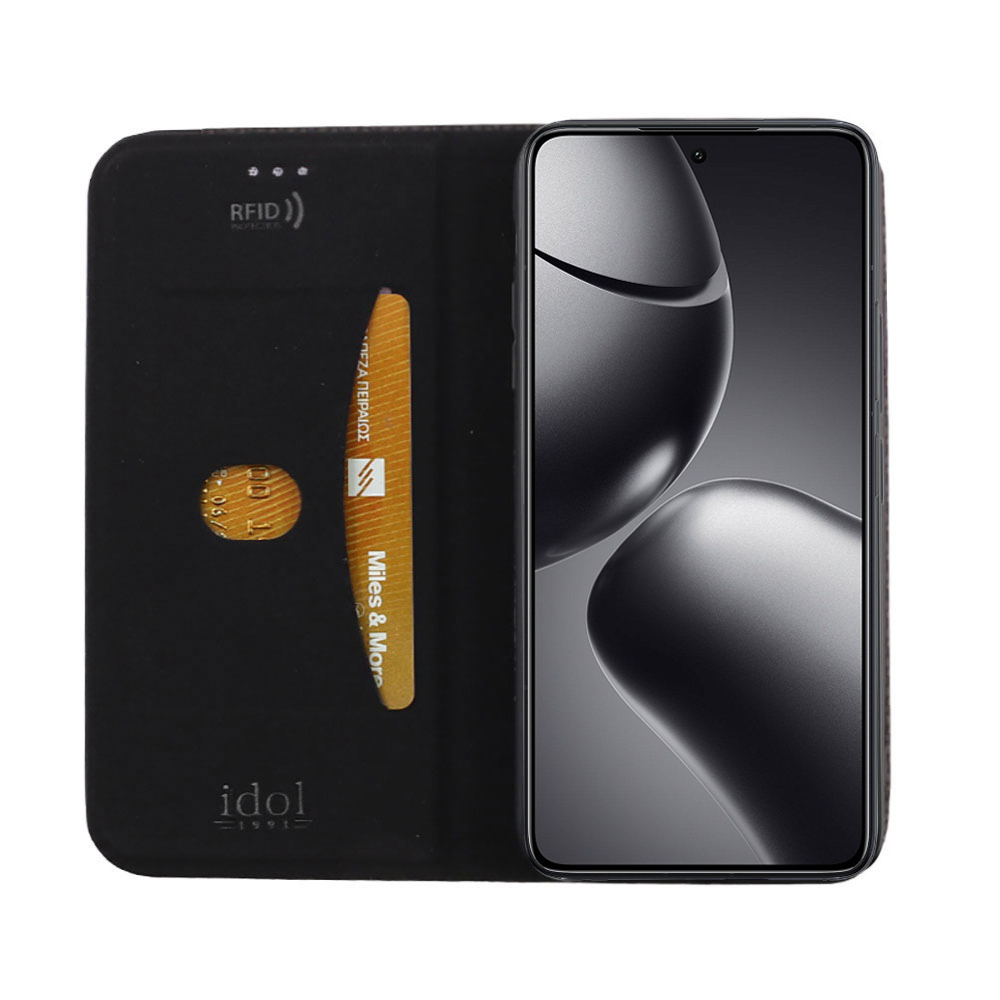 IDOL 1991 ELITE ΘΗΚΗ XIAOMI 14T PRO 5G 6.67in ANTI-RFID BOOK STAND BLACK - Image 7