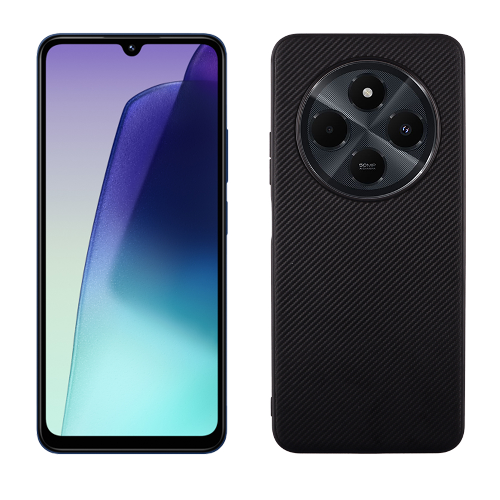 VOLTE-TEL CARBON LIFT ΘΗΚΗ XIAOMI REDMI 14C/ REDMI A4/ POCO C75 6.88in CAMERA GUARD BLACK - Image 5