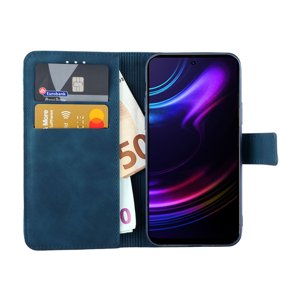 LIME ESSENTIAL ΘΗΚΗ NOVA 5G PRO PHONE 6.6in MAGNET BOOK STAND CLIP DARK BLUE - Image 5