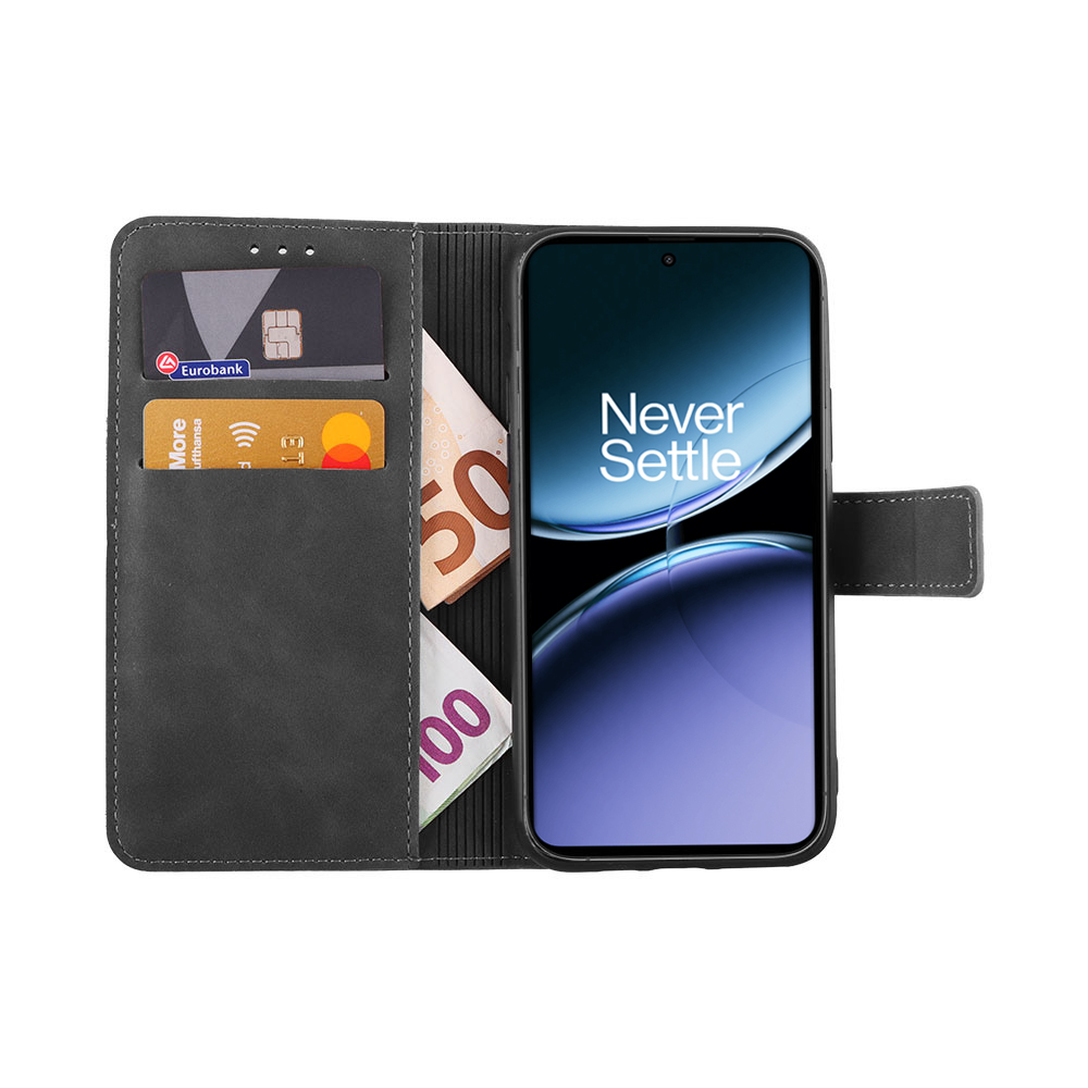 LIME ESSENTIAL ΘΗΚΗ ONEPLUS NORD 4 5G 6.74in MAGNET BOOK STAND CLIP GREY - Image 5