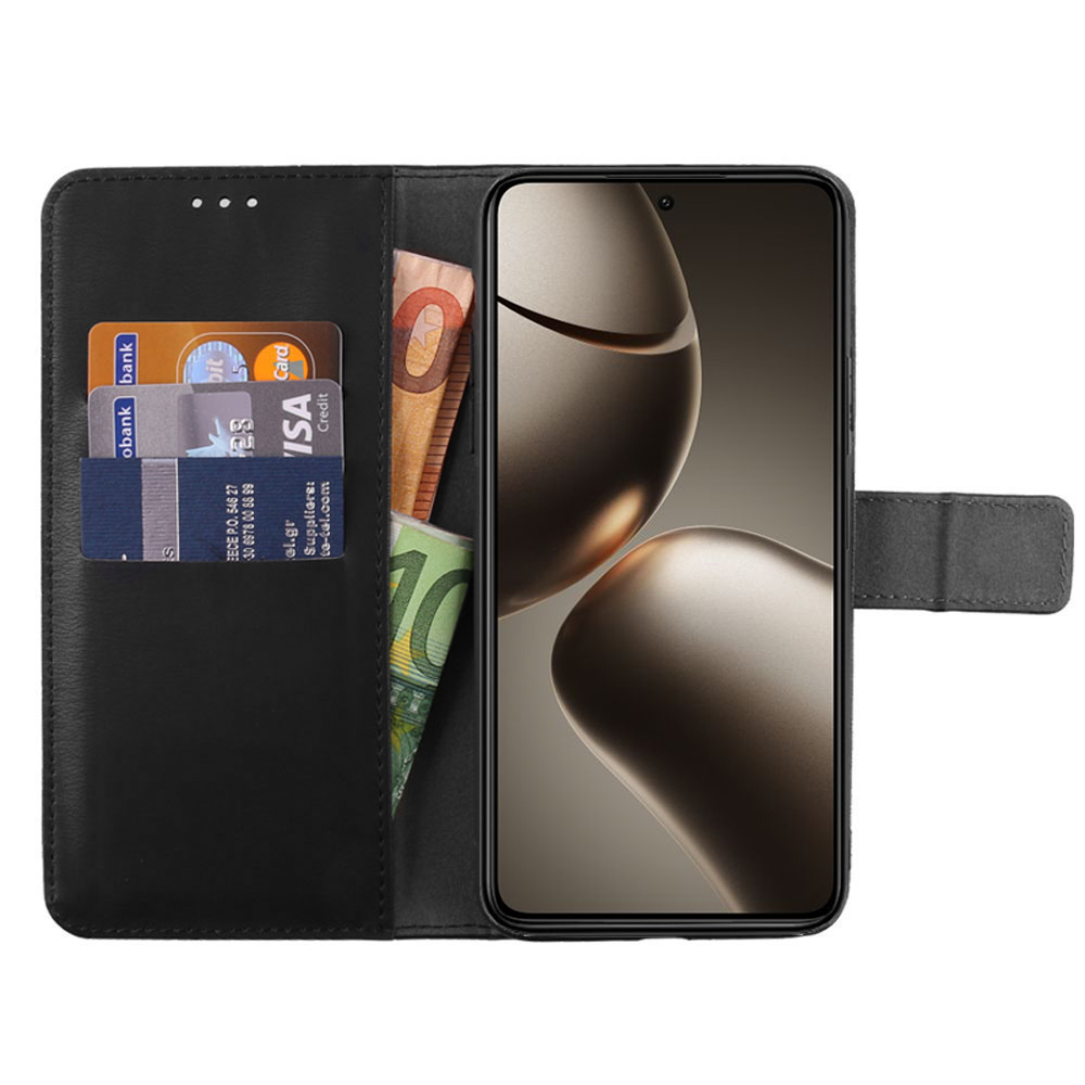 VOLTE-TEL ALLURE ΘΗΚΗ XIAOMI 14T PRO 5G 6.67in MAGNET BOOK STAND CLIP BLACK - Image 6