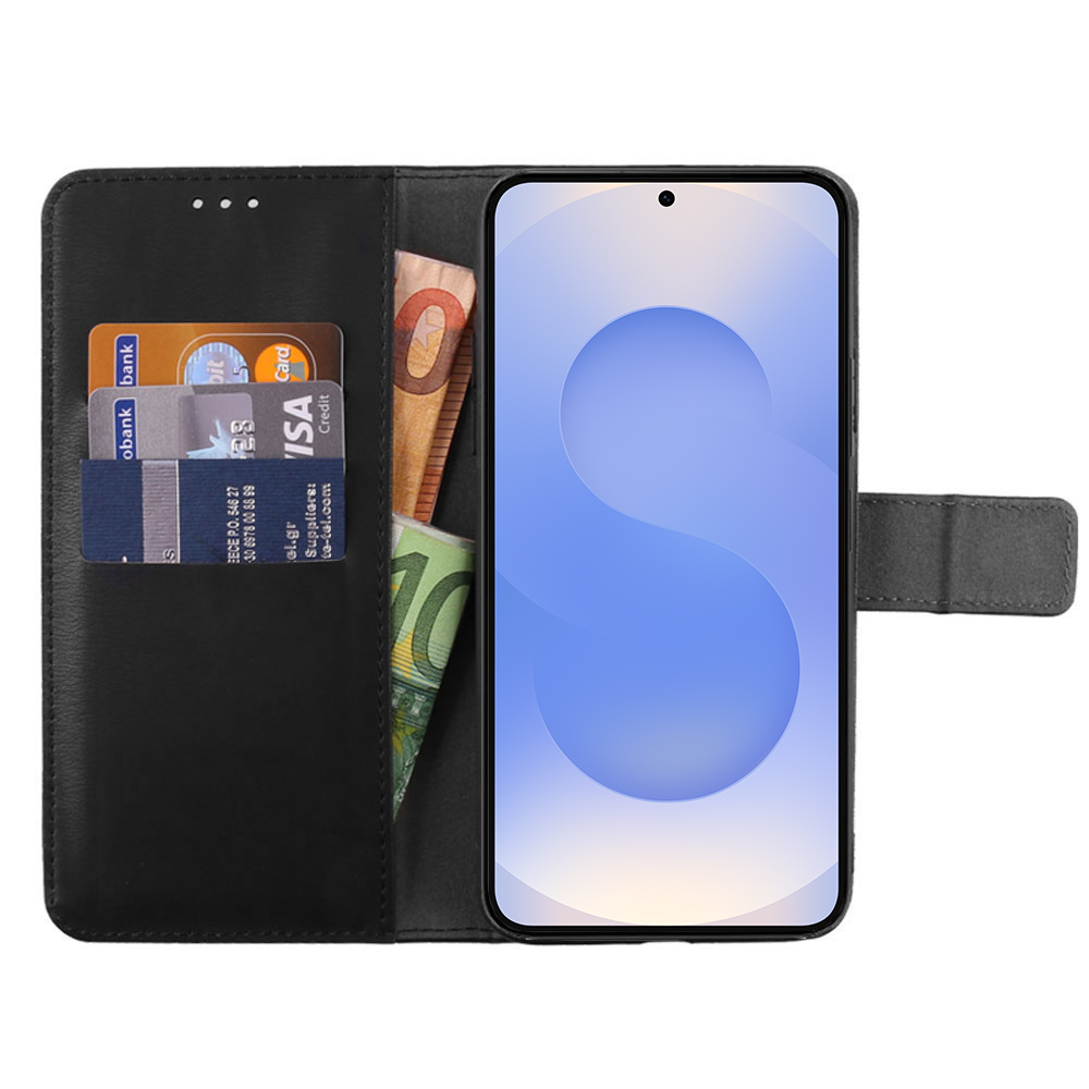 VOLTE-TEL ALLURE ΘΗΚΗ SAMSUNG S25 5G S931 6.2in MAGNET BOOK STAND CLIP BLACK - Image 6