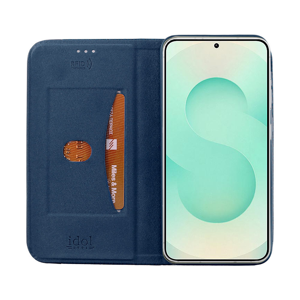 IDOL 1991 ELITE ΘΗΚΗ SAMSUNG S25 PLUS 5G S936 6.7in ANTI-RFID BOOK STAND BLUE - Image 7