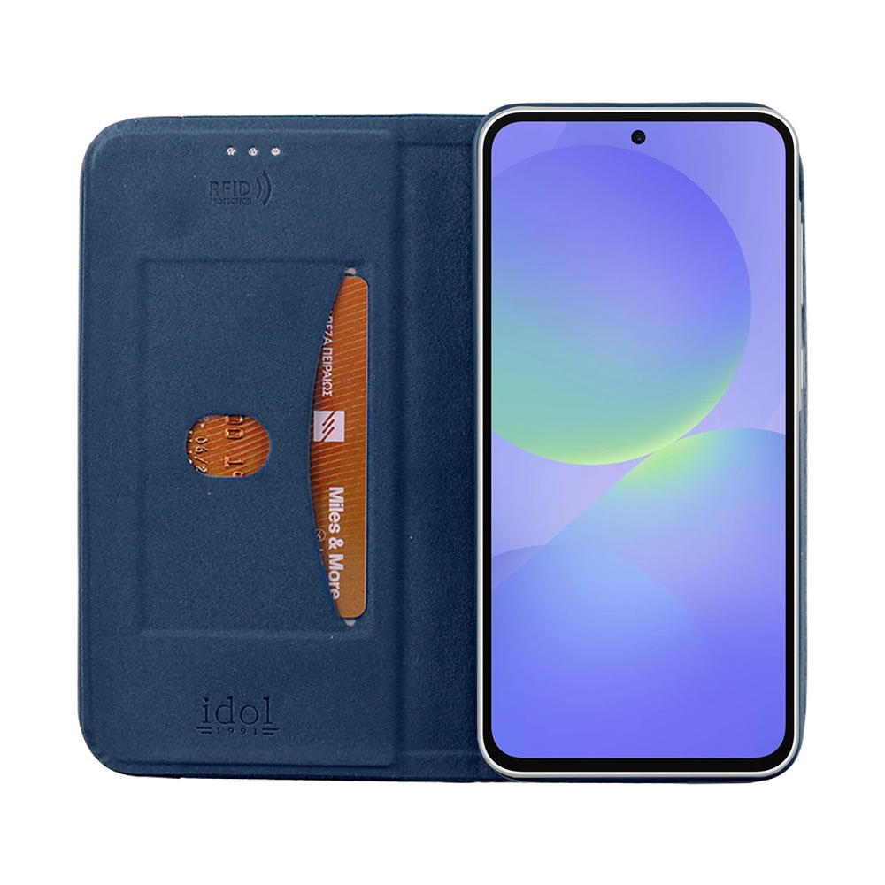 IDOL 1991 ELITE ΘΗΚΗ SAMSUNG A36 5G A366 6.7in ANTI-RFID BOOK STAND BLUE - Image 7