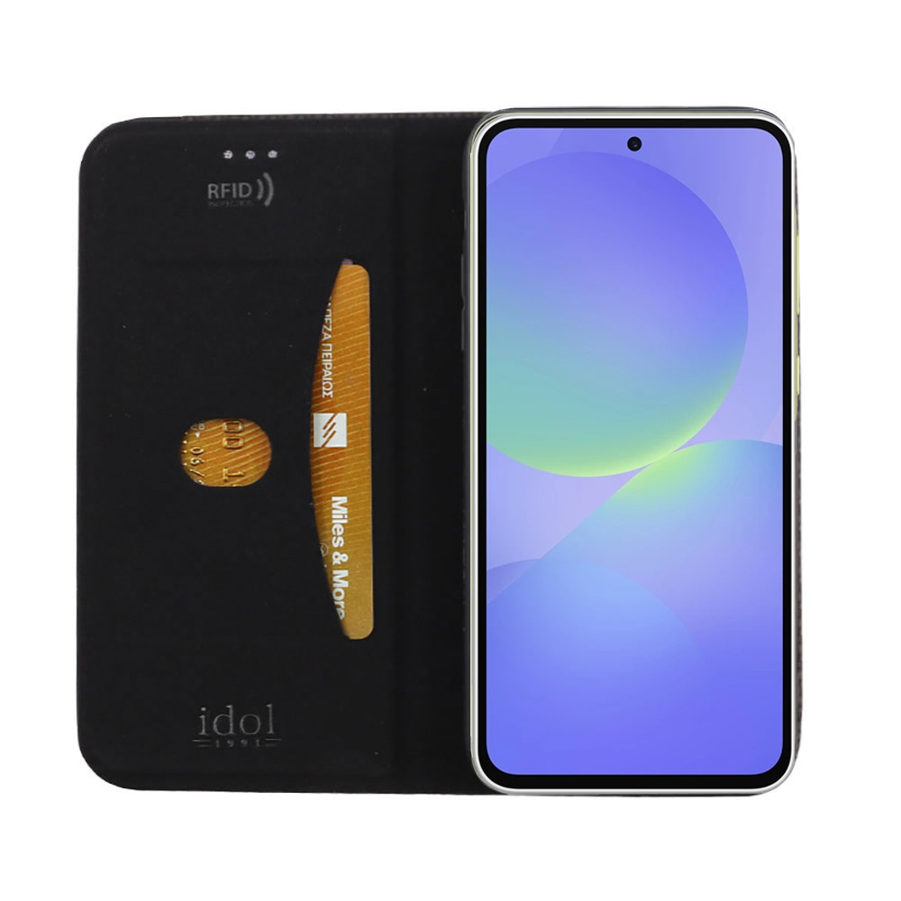 IDOL 1991 ELITE ΘΗΚΗ SAMSUNG A36 5G A366 6.7in ANTI-RFID BOOK STAND BLACK - Image 7