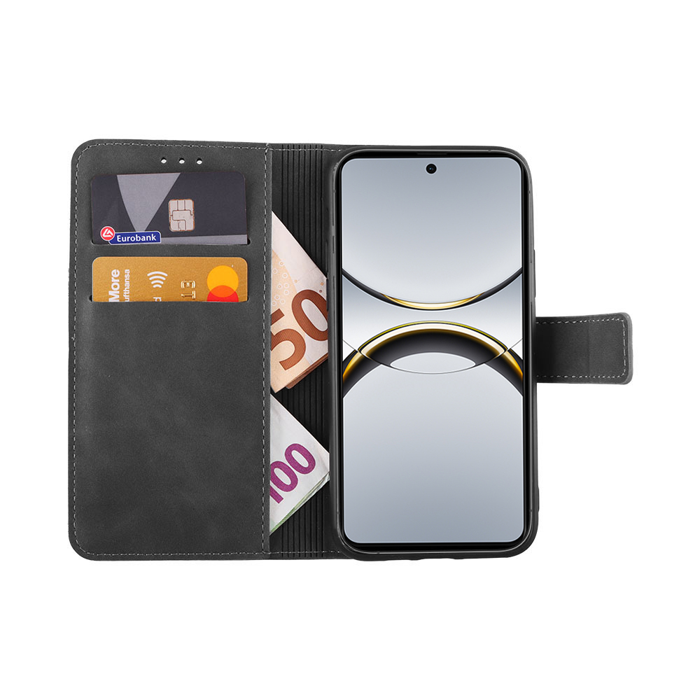 LIME ESSENTIAL ΘΗΚΗ OPPO FIND X8 PRO 5G 6.78in MAGNET BOOK STAND CLIP GREY - Image 5