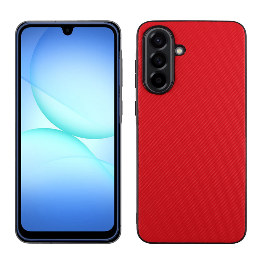 VOLTE-TEL ΘΗΚΗ SAMSUNG A17 4G A175/A17 5G A176/M17 5G M176 6.7" CARBON LIFT CAMERA GUARD PROTECTION RED - Image 5