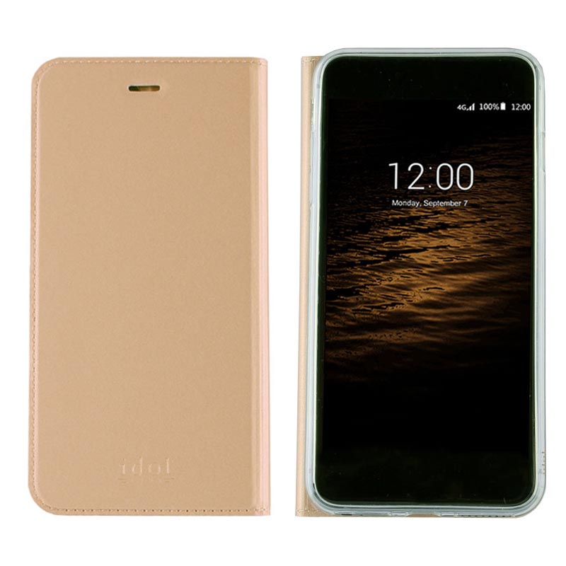 IDOL 1991 ΘΗΚΗ SAMSUNG J6 PLUS J610 6.0" PRIME MAGNET BOOK STAND GOLD - Image 4
