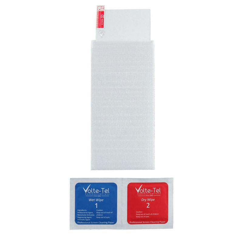 VOLTE-TEL COMBO NOKIA 1 4.5" TEMPERED 0.30 + ΘΗΚΗ SLIMCOLOR AIR WHITE - Image 3