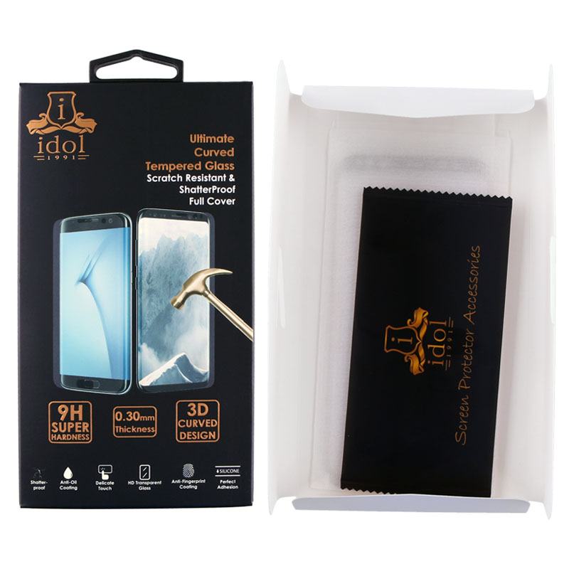 IDOL 1991 TEMPERED GLASS SAMSUNG S8 G950 5.8" 9H 0.30mm 3DCURVED FULL COVER GOLD - Image 3