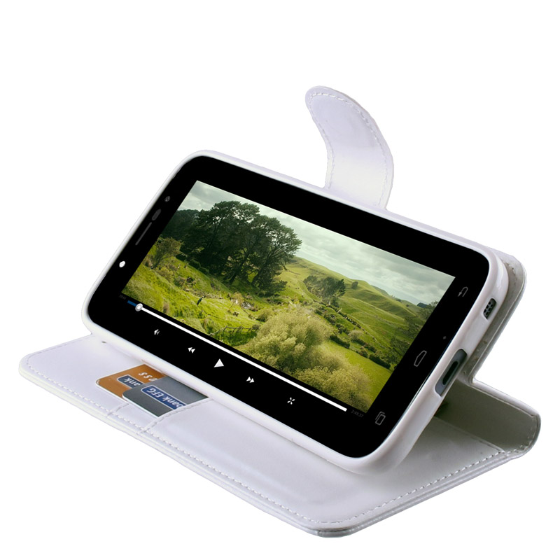 VOLTE-TEL ΘΗΚΗ MICROSOFT LUMIA 550 LEATHER-TPU BOOK STAND WHITE - Image 2