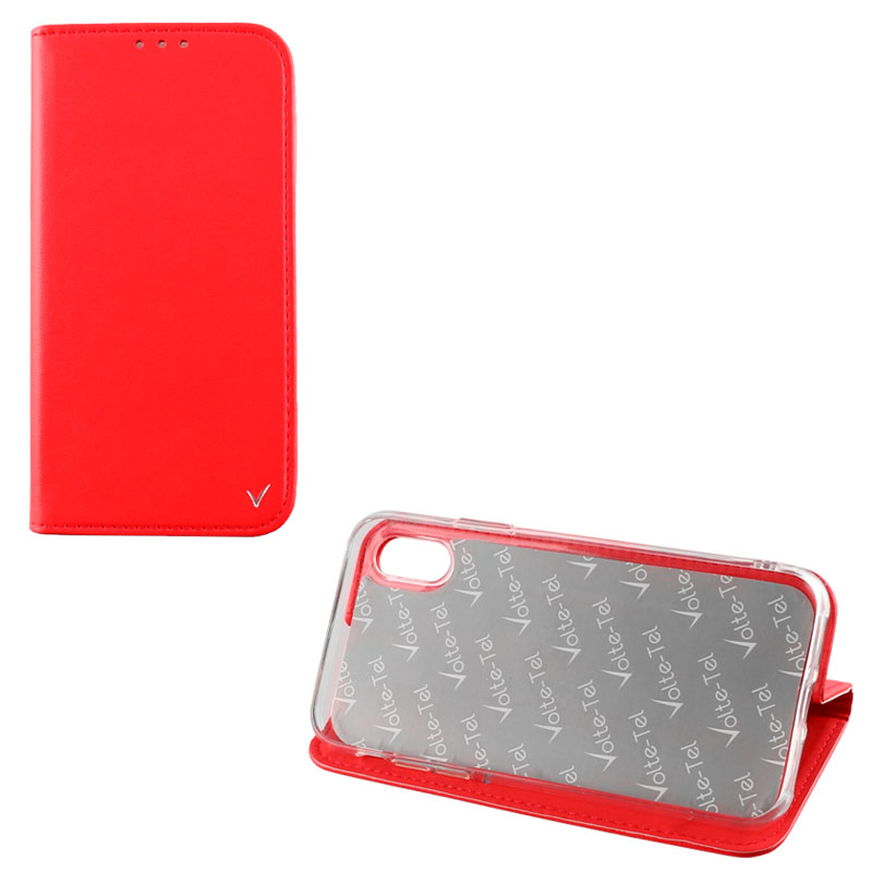 VOLTE-TEL ΘΗΚΗ SAMSUNG A9 2018 A920 6.3" POCKET MAGNET BOOK STAND RED - Image 5