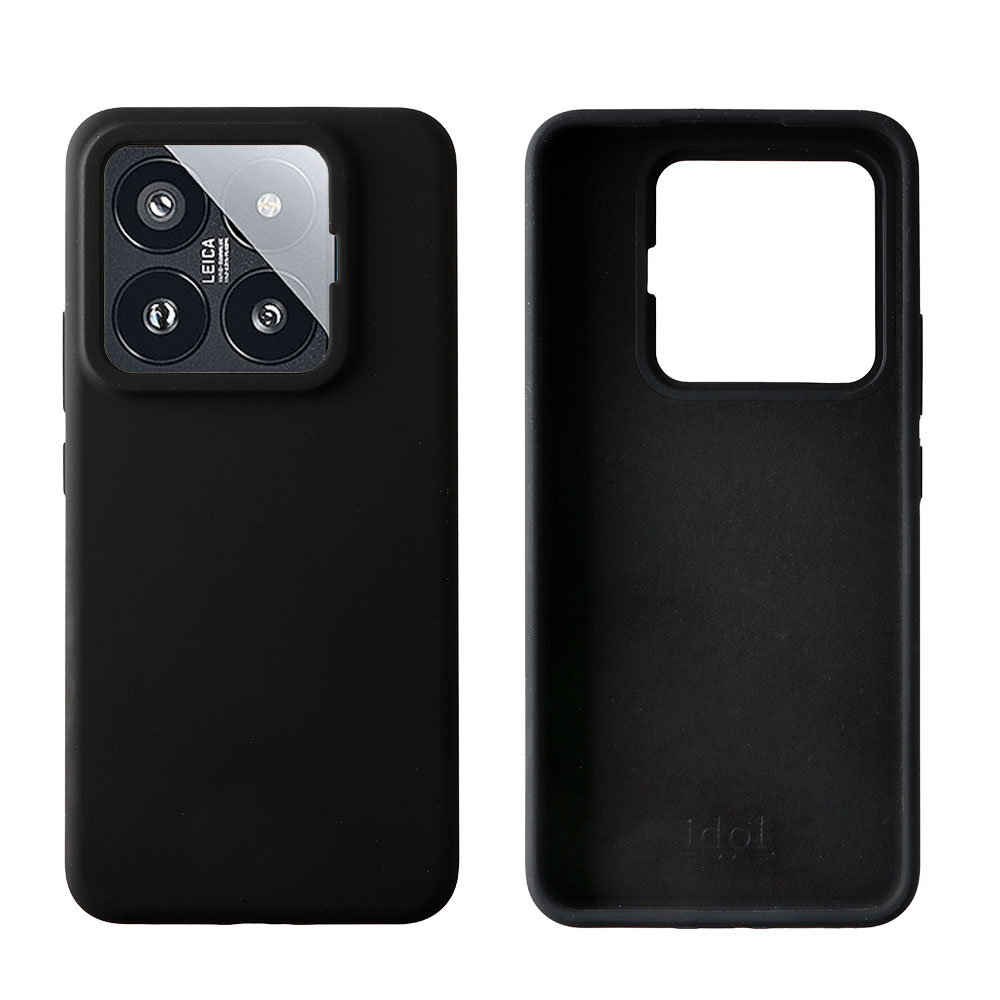 IDOL 1991 VELVET ELITE TPU ΘΗΚΗ XIAOMI 14 PRO 5G 6.73in 4 SIDE CAMERA GUARD BLACK