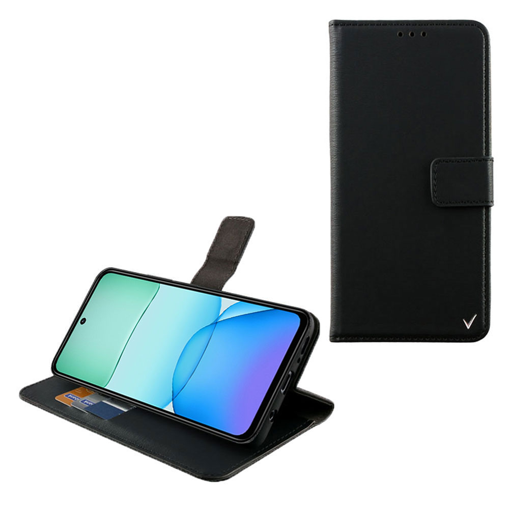 VOLTE-TEL ALLURE ΘΗΚΗ XIAOMI REDMI 13/ POCO M6 4G 6,79in MAGNET BOOK STAND CLIP BLACK