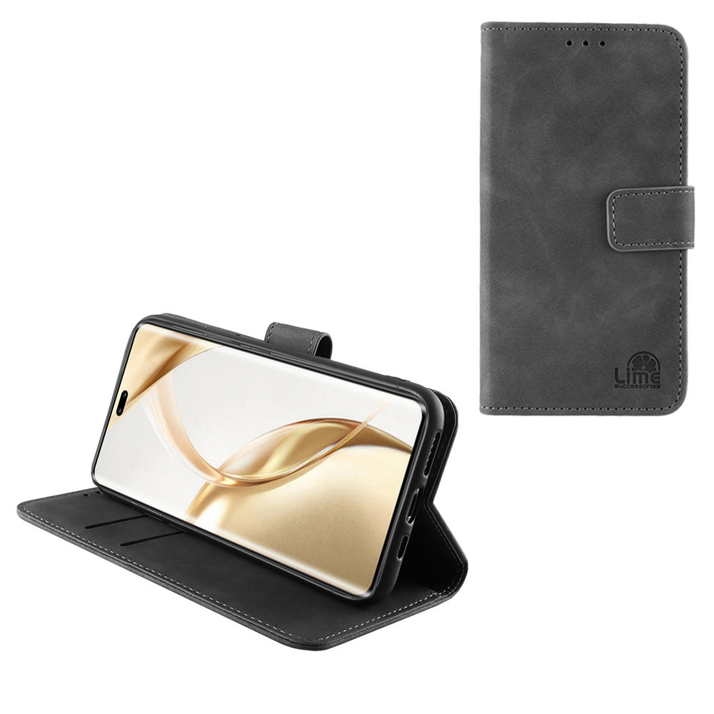 LIME ESSENTIAL ΘΗΚΗ HONOR 200 5G 6.7in MAGNET BOOK STAND CLIP GREY