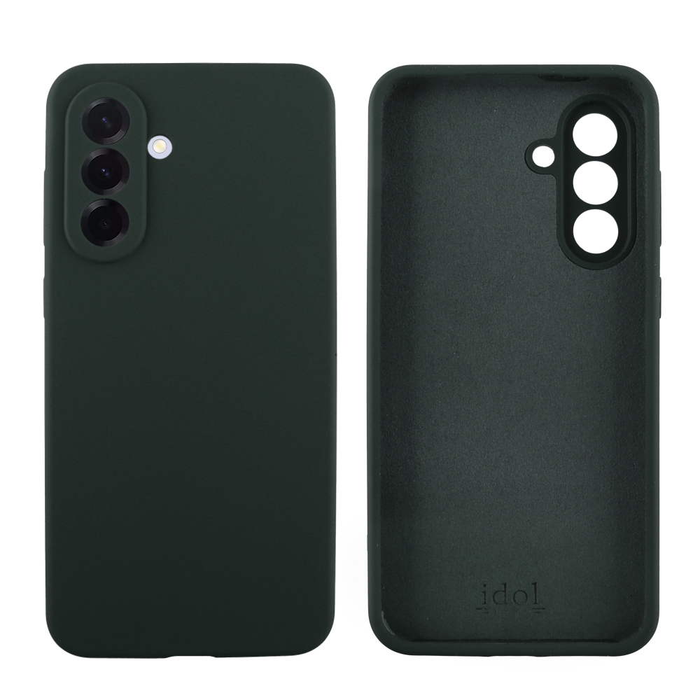 IDOL 1991 VELVET ELITE TPU ΘΗΚΗ SAMSUNG A36 5G A366 6.7in 4 SIDE FULL CAMERA PROTECTION DARK GREEN