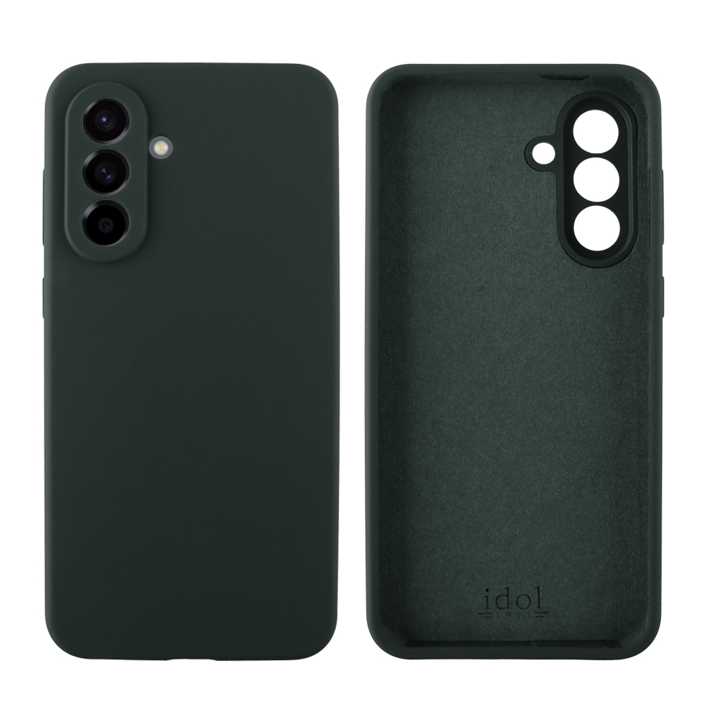 IDOL 1991 VELVET ELITE TPU ΘΗΚΗ SAMSUNG A56 5G A566 6.7in 4 SIDE FULL CAMERA PROTECTION DARK GREEN