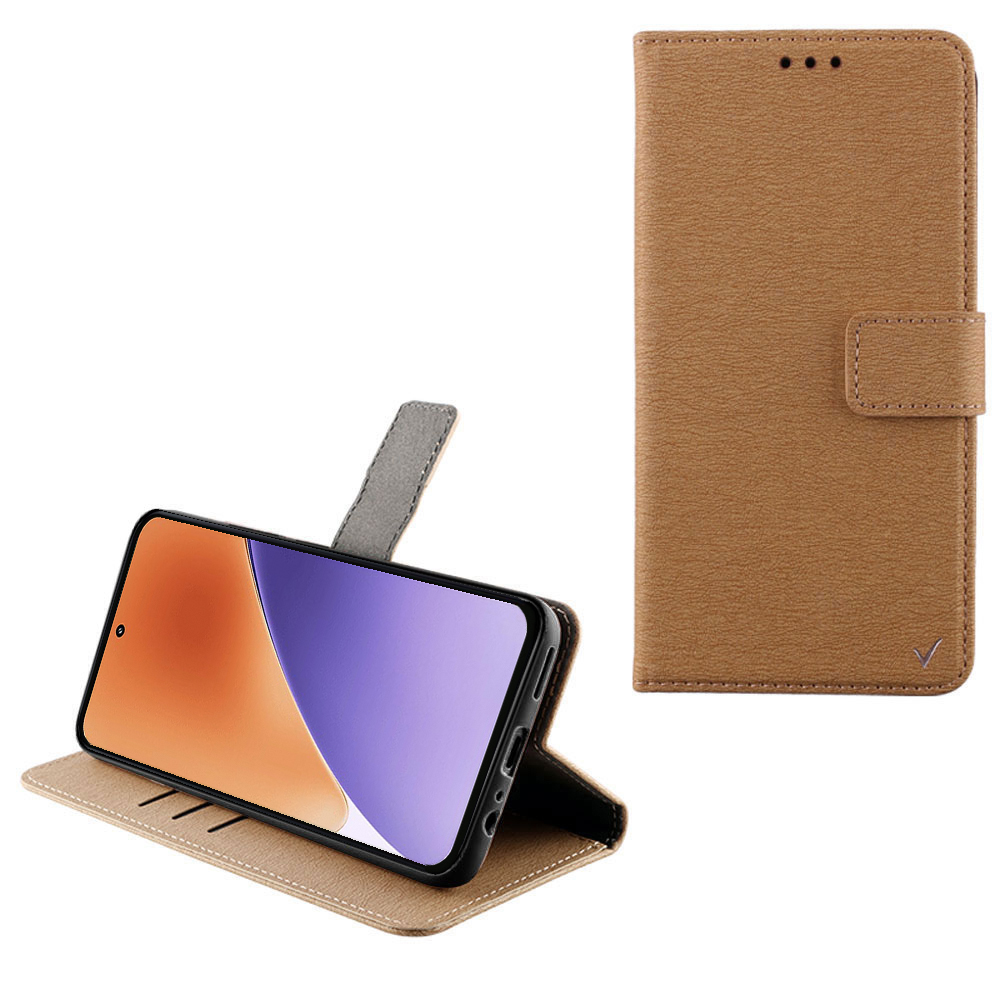 VOLTE-TEL ALLURE ΘΗΚΗ XIAOMI 15 5G 6.36in MAGNET BOOK STAND CLIP GOLD