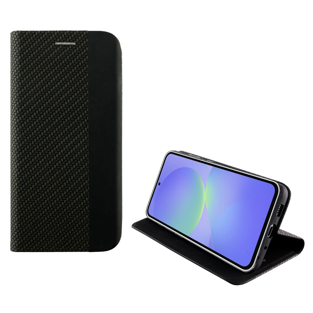 IDOL 1991 ELITE ΘΗΚΗ SAMSUNG A36 5G A366 6.7in ANTI-RFID BOOK STAND BLACK