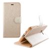 VOLTE-TEL ΘΗΚΗ SAMSUNG A7 A710 2016 LEATHER GOLD-TPU BOOK STAND