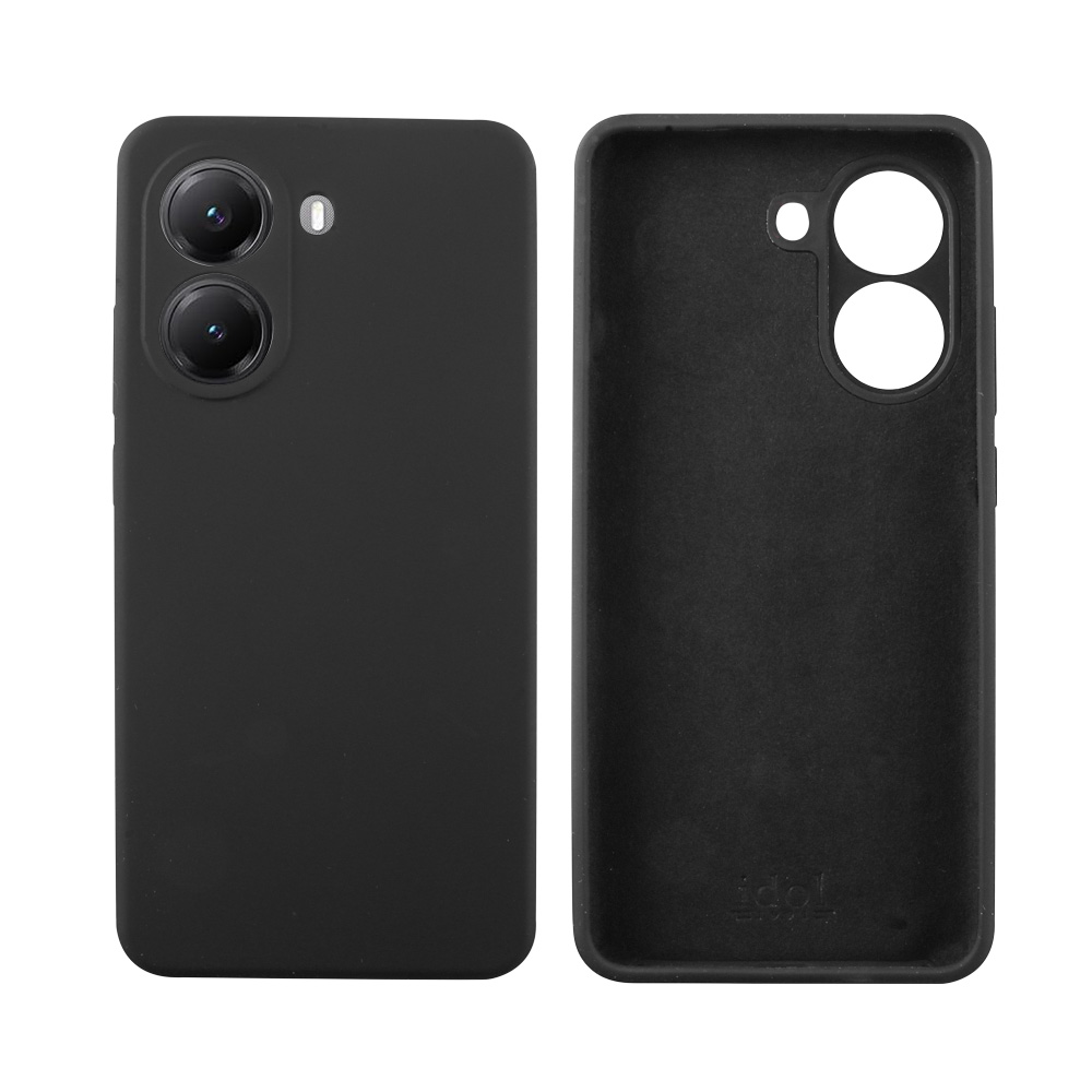 IDOL 1991 VELVET ELITE TPU ΘΗΚΗ XIAOMI POCO X7 PRO 5G 6.67in 4 SIDE FULL CAMERA PROTECTION BLACK
