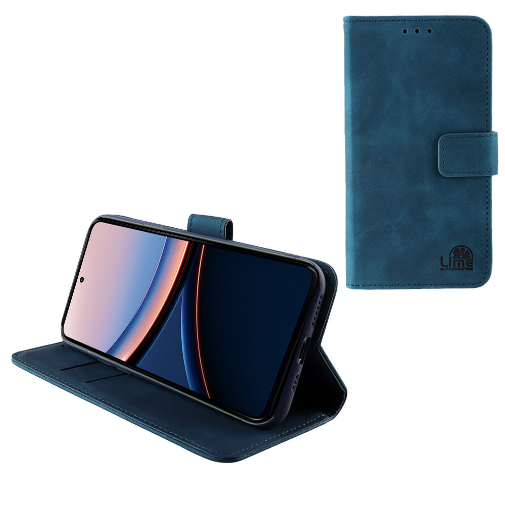 LIME ESSENTIAL ΘΗΚΗ XIAOMI POCO F7 ULTRA 6.67in MAGNET BOOK STAND CLIP DARK BLUE