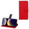 VOLTE-TEL ALLURE ΘΗΚΗ XIAOMI REDMI NOTE 14 PRO 4G 6.67in MAGNET BOOK STAND CLIP RED